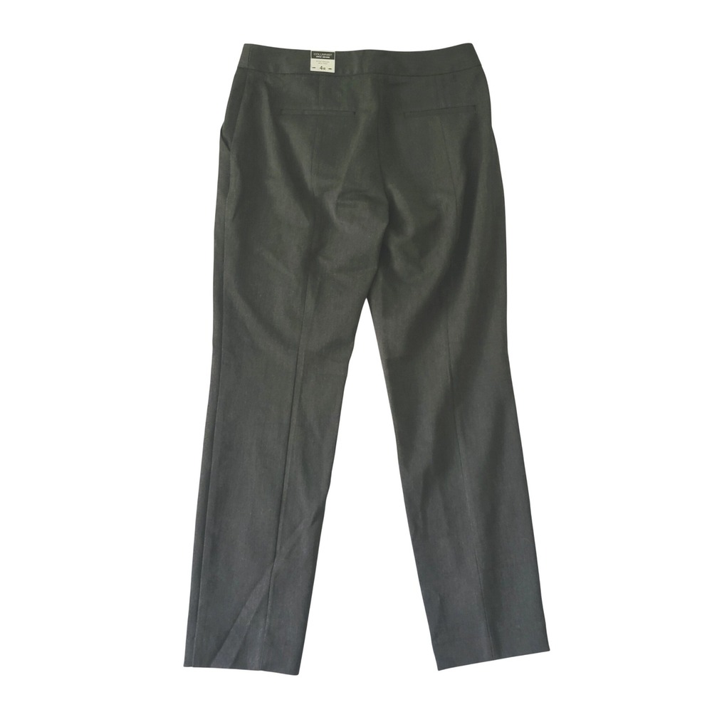 Express Columnist Ankle Pants Womens 4R Gray Mid Rise Fitted Dress Trousers New - Picture 9 of 11